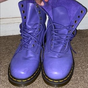 Purple Dr Martens